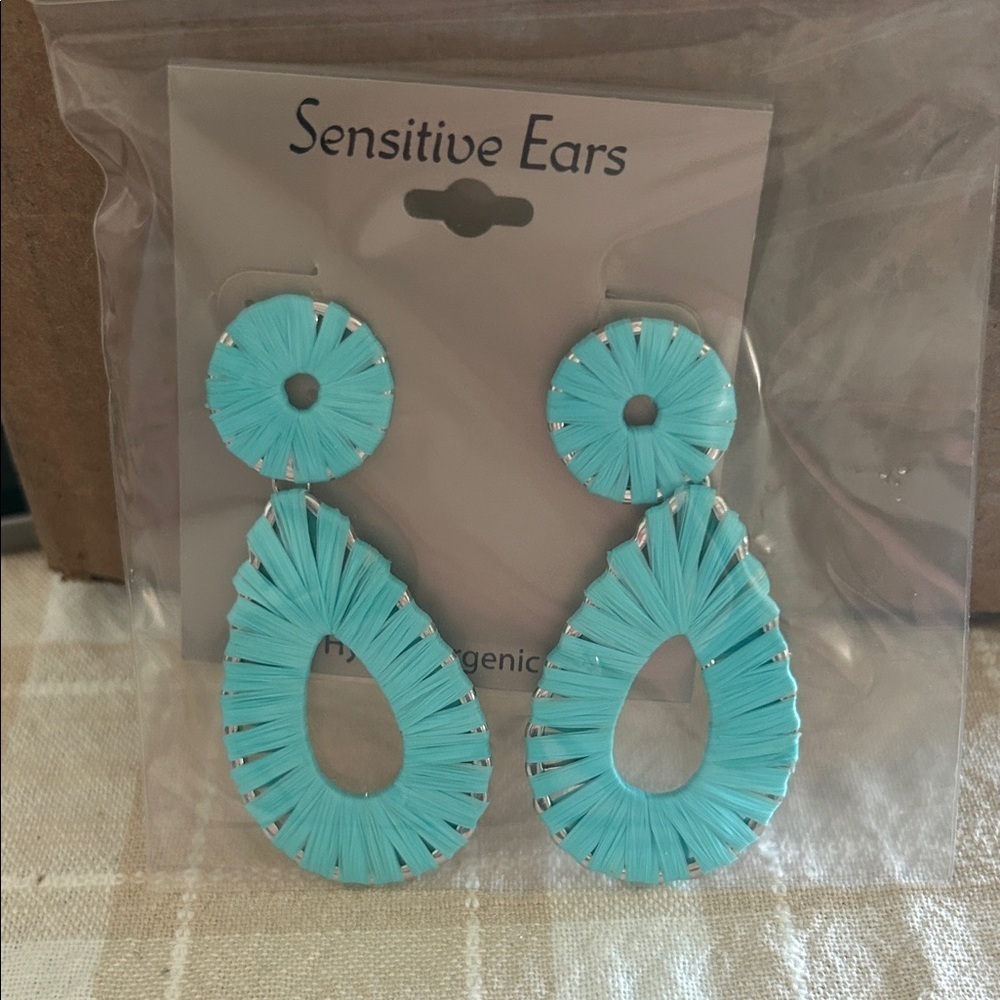 Turquoise Statement Earrings